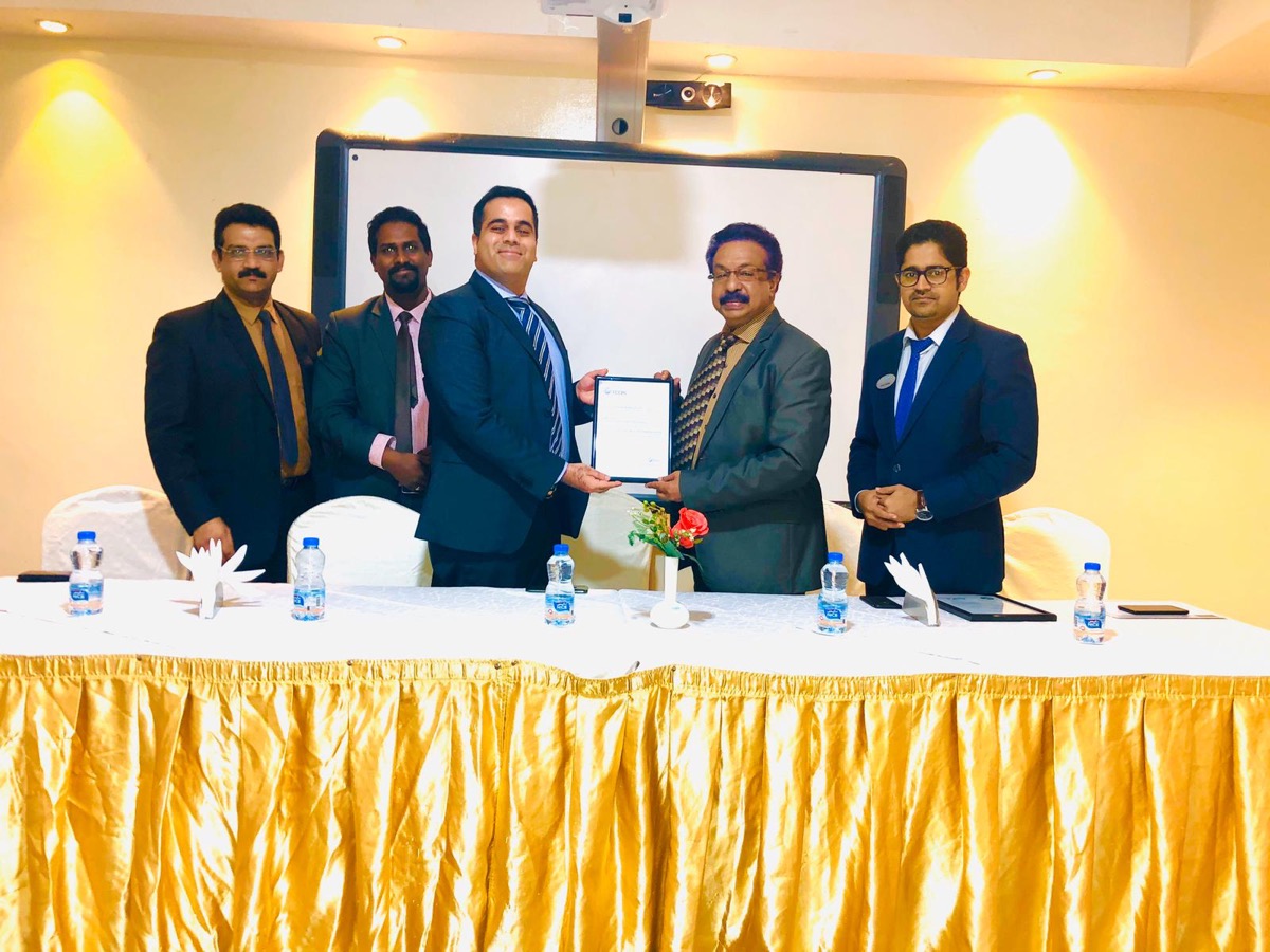 Aegis team with certificates