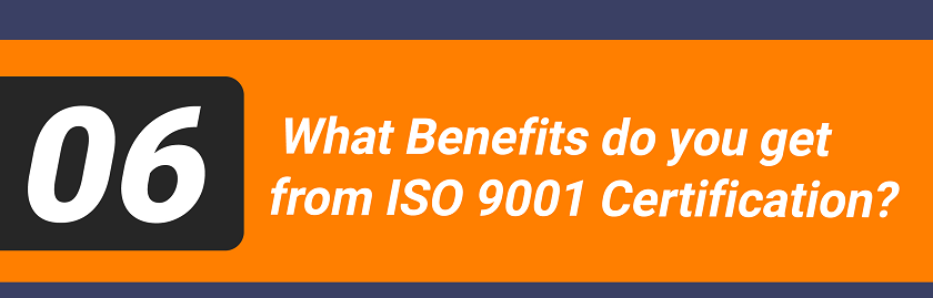 Read more about the article What Benefits do you get from ISO 9001 Certification?